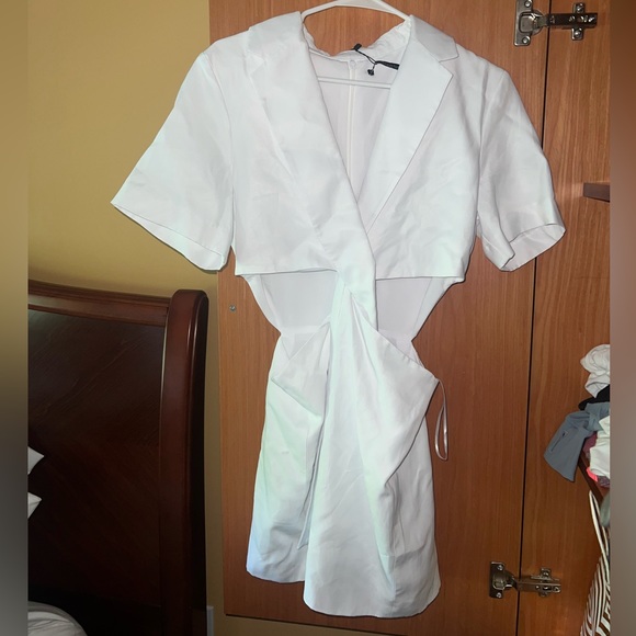 Zara NWT cut out blazer dress - Picture 4 of 7